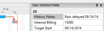 User Defined Fields